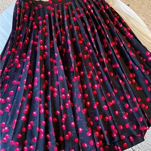 J.Crew pleated midi skirt
